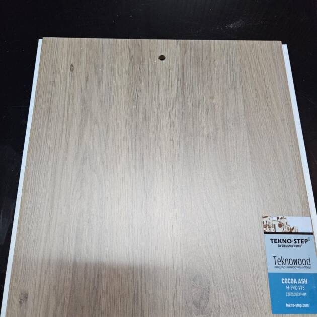 Panel Liso de PVC - Cocoa ash