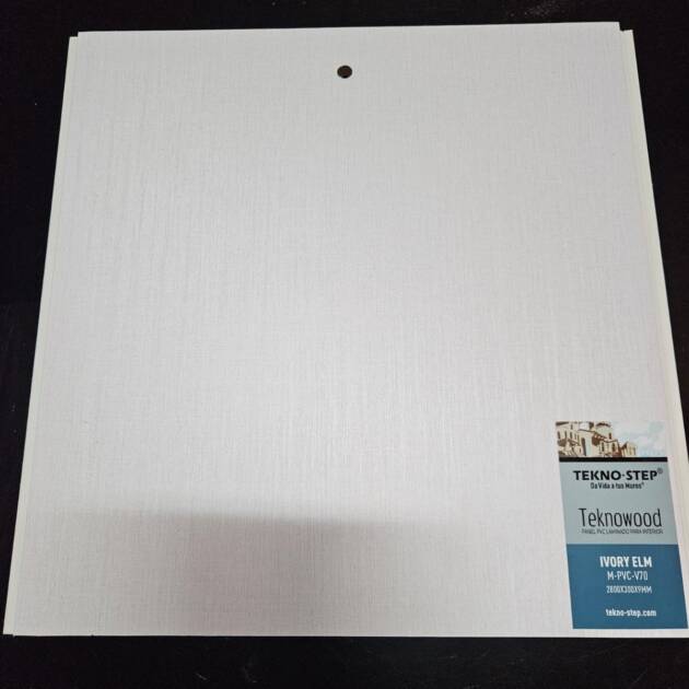 Panel Liso de PVC - Ivory elm